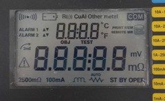 AEMC Instruments 6250 Micro-Ohmmeter Low Resistance Tester 5µΩ to 2500Ω