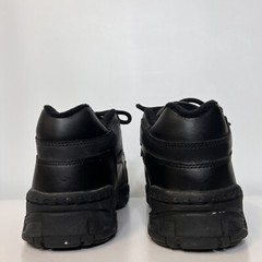 Converse All Star Black Oxford Steel Toe Shoes Sneakers Womens US Size 10 M