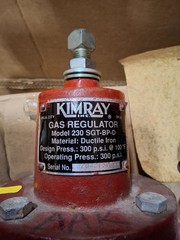 Kimray Gas Regulator 230 SGT-BP-D model AAR 2″ Ductile Iron 300psi