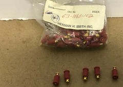 HH Smith Abbatron Test Jacks P/N 63-1080-102 Red 5/pkg