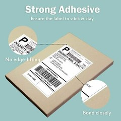200-10000 Premium 8.5×5.5 Half Sheet Shipping Labels Adhesive 2 Per Sheet US