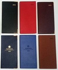 2022 Weekly/Monthly Sundial or Smithsonian pocket planners, 3 1/4 in x 6 1/2 in