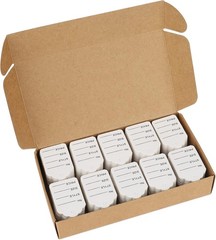 jijAcraft 1000Pcs Price Tags, White Clothing Tag for Scalloped Head,