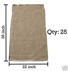 (25) 22×36 Burlap Bags Wholesale Bulk – Sacks Potato Race Sandbags Planting