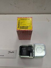 Danfoss 018F4100 Coil Assembly with Junction Box BJ024CS 24 VAC New