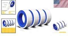 Plumbing Teflon Tape 1/2 Inch X 520 Inch White Waterproof Pipe Sealing