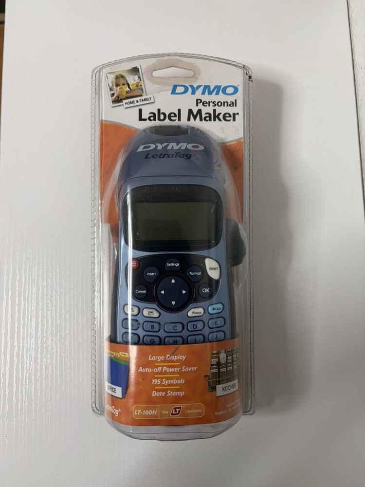 Dymo LetraTag LT-100H Personal Handheld Portable Electronic Label Maker NEW