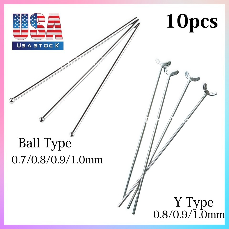 10 Dental Ball Retainer J Clasp Oblique Clasps Bars Ball-Type Y-Type Scheu Style