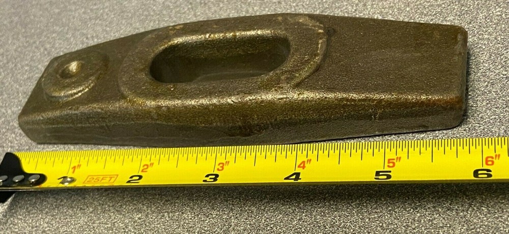 6″ FORGED PLAIN STRAP CLAMP, .710 SLOT SIZE, 1-3/4″ WIDE,1″ HIGH, NEW, USA