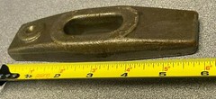 6″ FORGED PLAIN STRAP CLAMP, .710 SLOT SIZE, 1-3/4″ WIDE,1″ HIGH, NEW, USA