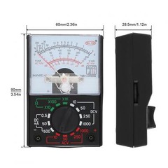 MF-110A Pocket Mini Multimeter Analog AC/DC Voltmeter Ammeter Ohmmeter Tester US
