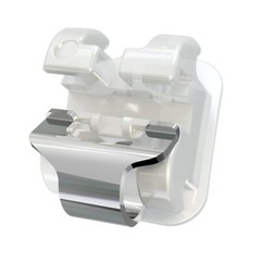 Orthodontic Bracket Self Ligating Ceramic Clear Aesthetic Interactive Roth 0.022