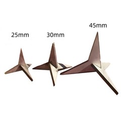 50PC Tire Puncture Spikes Heavy Portable Duty Carbon Steel Triangle RoadSpikes #