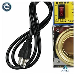 Solder Pot 50mm 500g Capacity 110V 150W Stepless Adjustable Temperature 200-480C