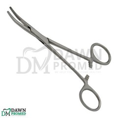 10 Kelly Hemostat Forceps 6.25″ Straight + Curved Locking Dental Fishing Plier