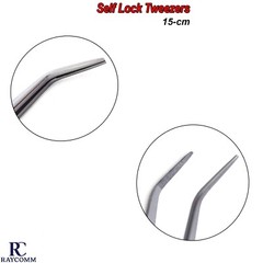 Dental Self Locking Tweezers Surgical Cotton Dressing Forceps Surgical Tools CE