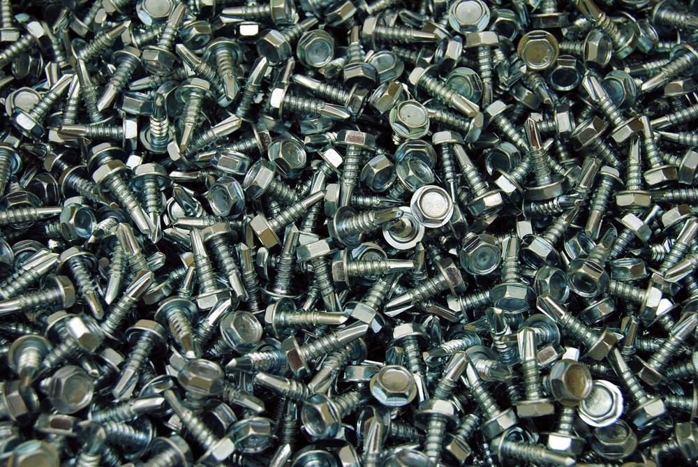 (1100) Hex Washer Head #10 x 5/8 Self-Drilling #3 Tek Screw IHW