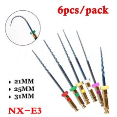 Dental Endo X-Pro NITI Gold Taper Files Endodontic Rotary NX-E3 File 21/25/31mm