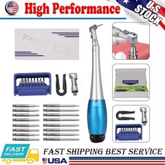 Dental Universal Implant Kit Torque Wrench Contra Angle Handpiece & 16 Drivers