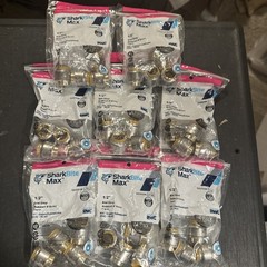 32 Sharkbite Max Push To Connect 1/2” End Stop New Sealed (384)
