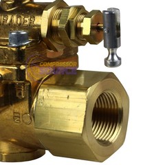 3/4″ Female Gas Compressor Pilot / Unloader Check Valve Combo 60CFM 145-175 PSI