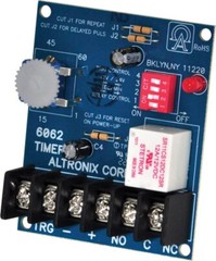 Altronix 6062 Timer, Multi-Purpose, 12/24VDC 1 Second to 60 Minutes, Board