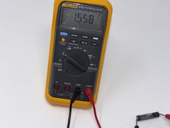 Fluke 87 III True RMS Digital Multimeter Tested & Working w/ OEM Leads