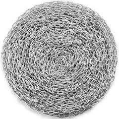VEVOR Zinc Plated Proof Coil Chain Carbon Steel Chain Sling 3/16″ x 250′ 1100lbs