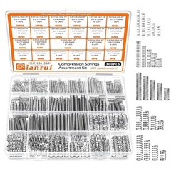 300PCS Compression Springs Assortment Kit 23 Different Sizes Small Spring 304…