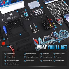 P1Y Switch Panel APP / Wireless Control LED Multifunctional Circuit Relay System