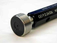 NEW M25 X 1.5 6H METRIC THREAD PLUG GAGE 25.0 1.50 GO NO GO PD’S 24.026 & 24.226