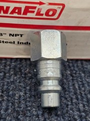 (QTY 10) DynaFlo 430026 Fastenal 3/8″ x 3/8″ NPT Female Steel Industrial Plug