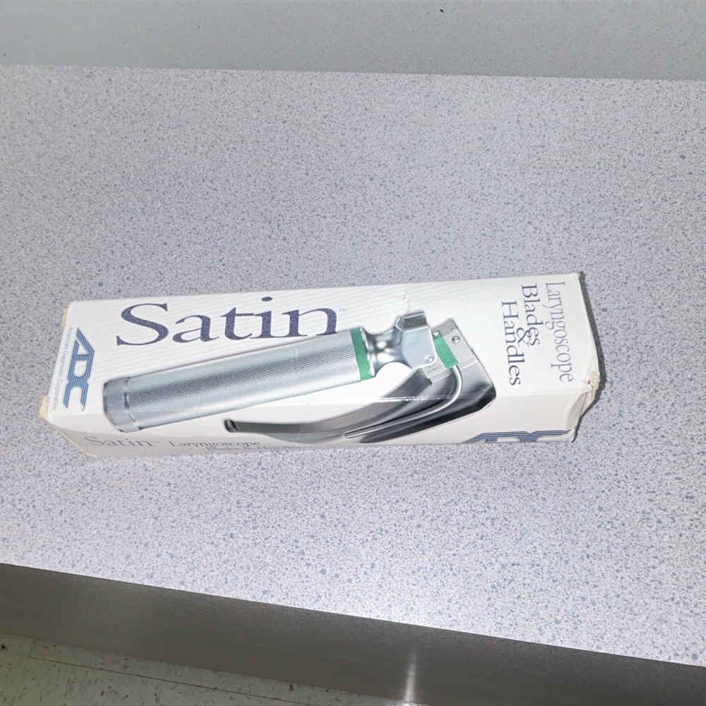 ADC Satin Laryngoscope Blade Only Macintosh Small Adult Anesthesiology 4082