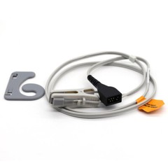 Adult Ear Clip SpO2 Sensor Probe Compatible with Nonin 8500,8600 3ft Oximeters
