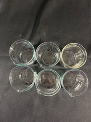 VWR 400mL Low Form Griffin Glass Graduated Beaker Heavy Duty 6PK 10754-954