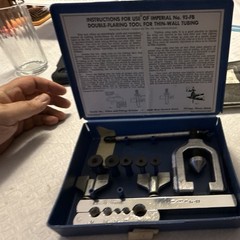 Imperial Eastman 93-FB Double-Flaring Tool Set Thin-Wall Tubing 45°