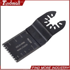 Findmall 32 Pcs Universal Oscillating Saw Blades Kit Bi-Metal Multi Tool Blades