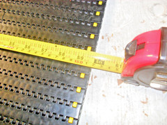 Conveyor Belting Black, 3ft Long x 5ft Wide, Renord?? Mattop?? Check Photos