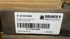 York Simplicity HVAC Control Circuit Board 2/4 Stg Heat Pump OEM S1-33109194000