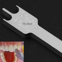 Dental Orthodontic Bracket Positioner Bracket Placement Gauge Locator Instrument