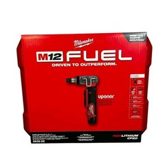 Milwaukee Tool M12 FUEL ProPEX Expander Kit W/ 1/2 -1 RAPID SEAL ProPEX Expande