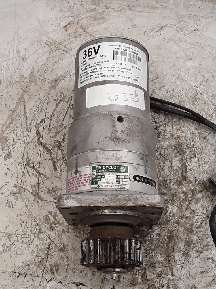 SM-CYCLO CVVMS-5085-51 Gear Motor 36V 8812904