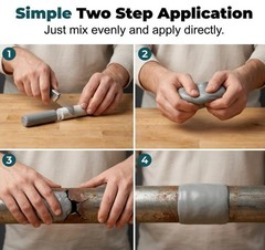 Epoxy Putty Fast Repair Clay,Repair Filler Putty for Metal Wood Ceramic Stone CW
