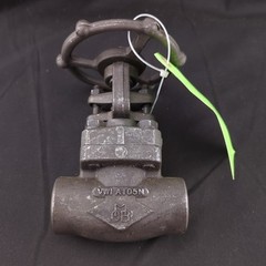 OMB 810-NPT Gate Valve, Forged Steel 1″ RB, CL #800, A105N, LOW-E, Threaded NPT