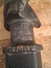 Tri Flow Auger Pilot Bit Carbide Hardface Cat Pengo Fluted 153-4093 NOS