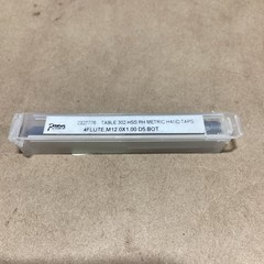 Pittsburg M12.0X1.00 HSS RH Metric Hand Taps