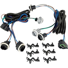 2X Tail Lamp Wiring Harness 15824514 15824515 Fit for GMC Sierra 1500 2007-2010