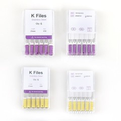 Dental Endo Root Canal File K-files 25mm Stainless Steel #6#8#10#15-45 Hand File