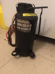 AC compressor NS19 015G 115V LRA 34 Hz 60 PH 1 SERIAL NO : A717G320345
