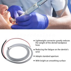 Dental 6 Hole Tubing Tube Silicone Hose for High Speed Fiber Optic LED Handpiece
